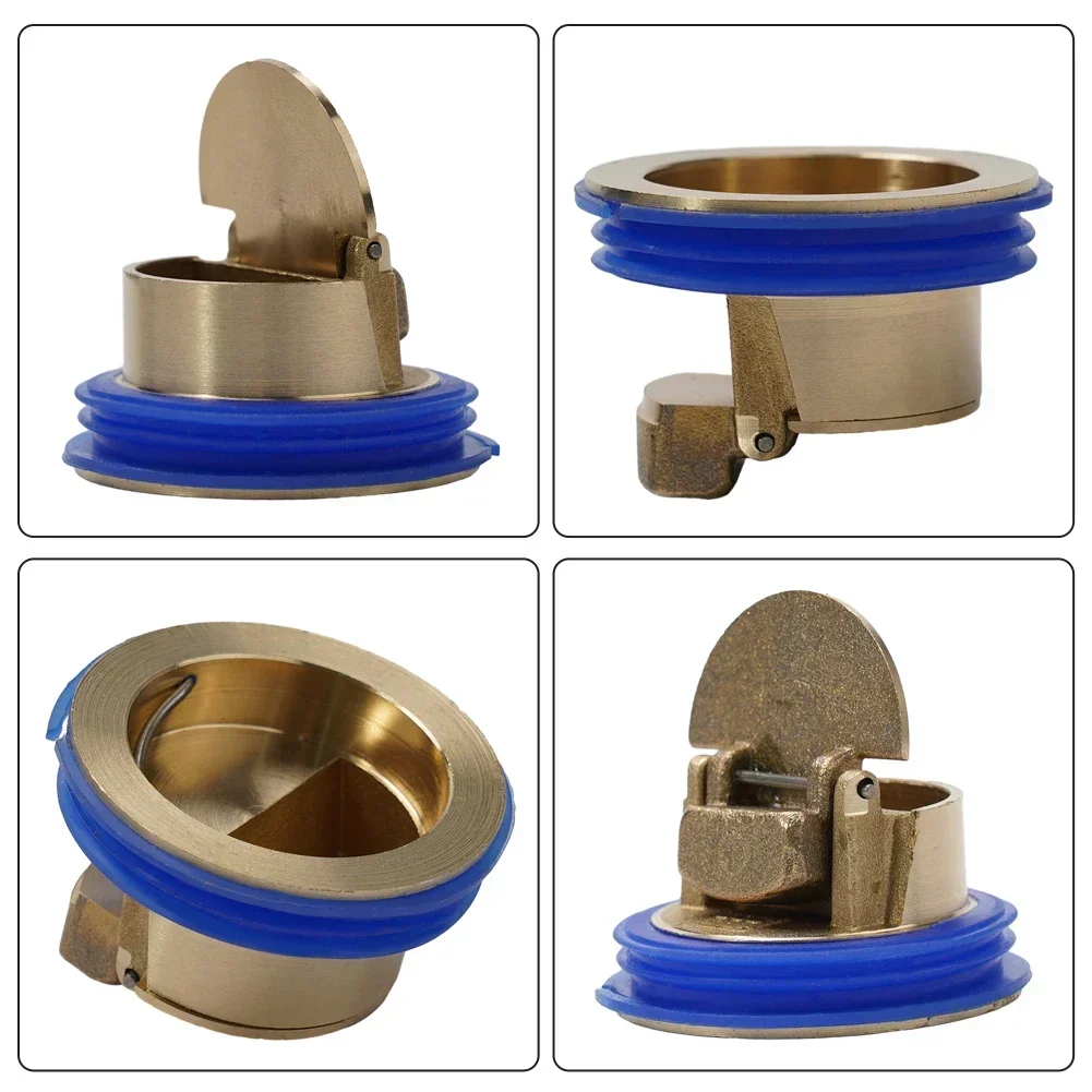 Way Valve Shower Drainer Sewer Strainer Plug Bathroom Accessories Copper Floor Drain Seal Stopper Practical Durable