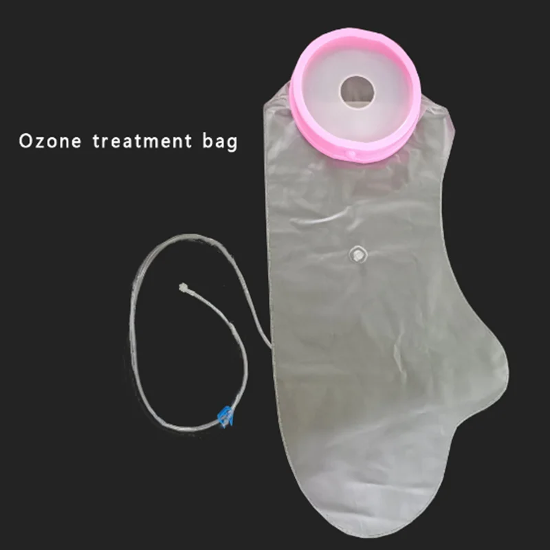 Saco Adulto para Tratamento de Ozônio, Perna Pé e Braço com Conexão Luer, Selo De Silicone De Enchimento