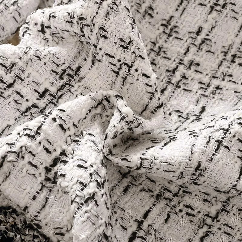 Women's Jackets  Women's Jacket Spring new Trendy Ladies Short Joker Temperament Small Fragrant Tweed Coat Tweed Coat Cardigan - 6
