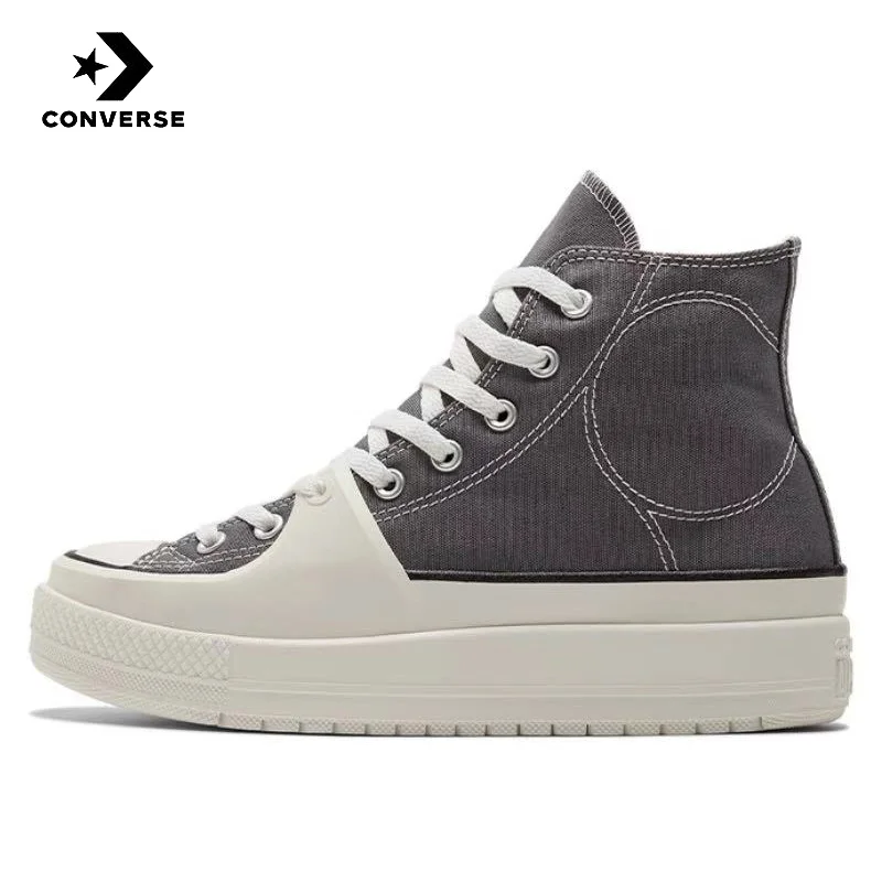 thumbnail image 1 of Converse Chuck Taylor All Star Seasonal - Zapatillas de lona de caña alta, sencillas, cómodas, antideslizantes y resistentes al desgaste para hombre y mujer, 1 of 5