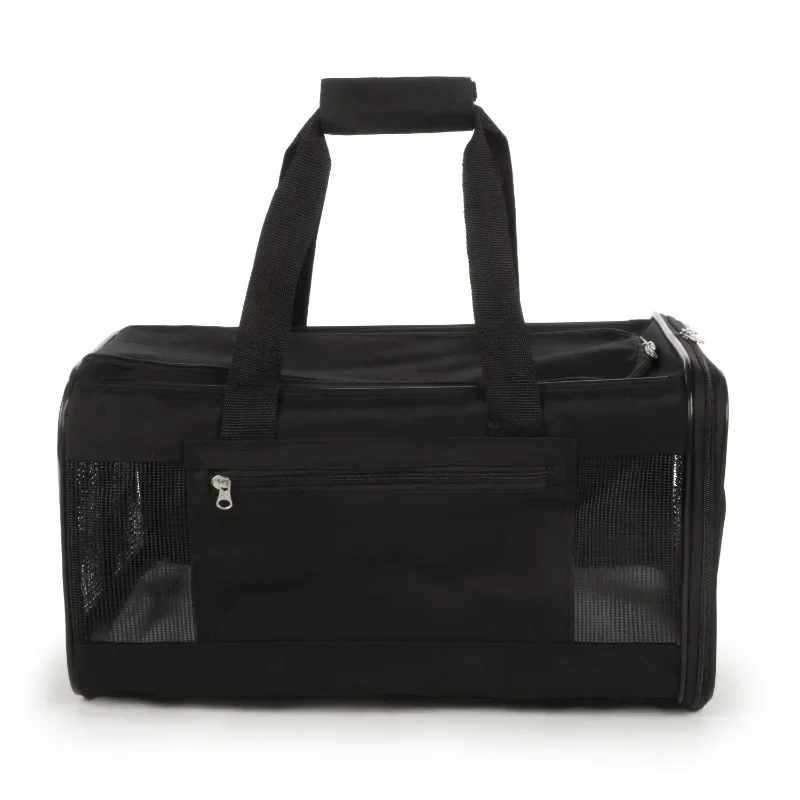 

Travel Dog Carrier, Airline Approved & Guaranteed On Board, Black, Medium