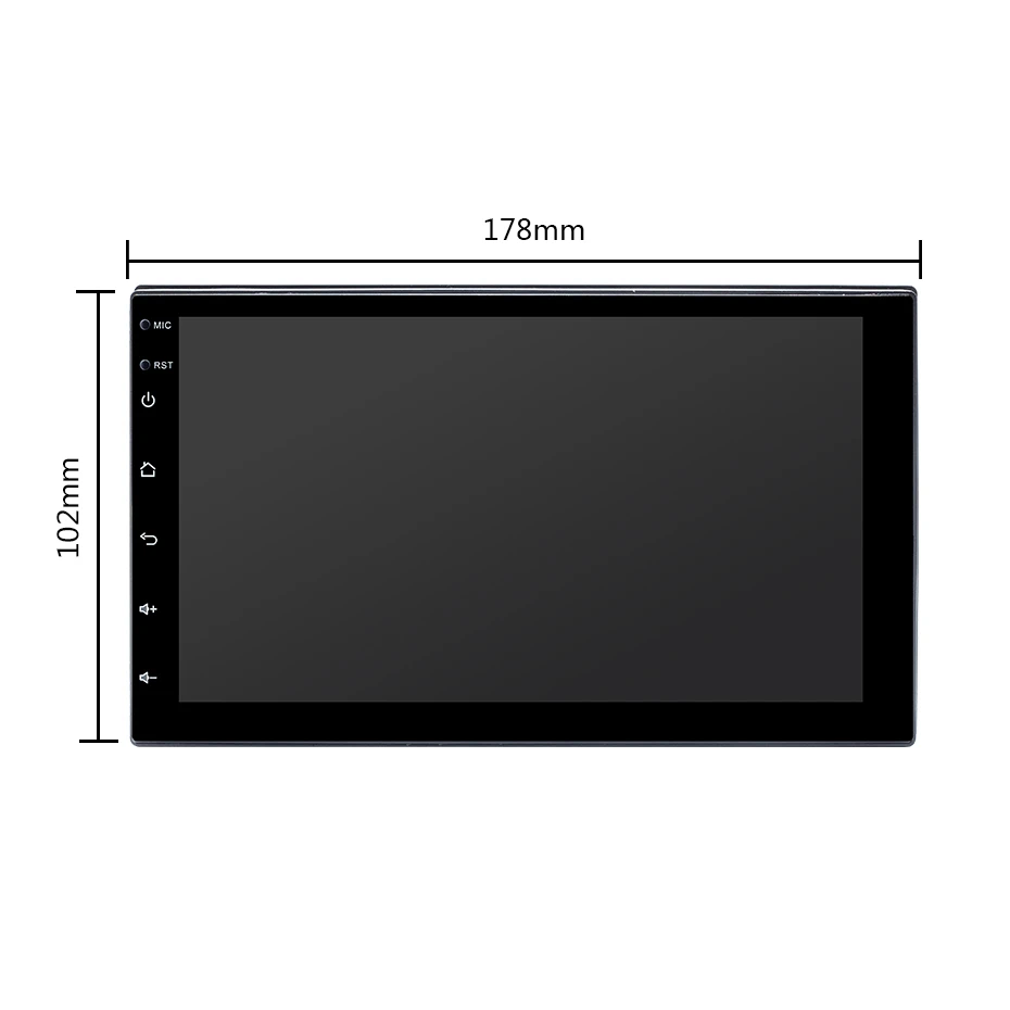 7 ''Universal Autoradio Android 14 Auto Wirelles Carplay für VW Volkswagen Nissan Toyota Hyundai Kia 2 Din Multimedia Player GPS – Detail 7