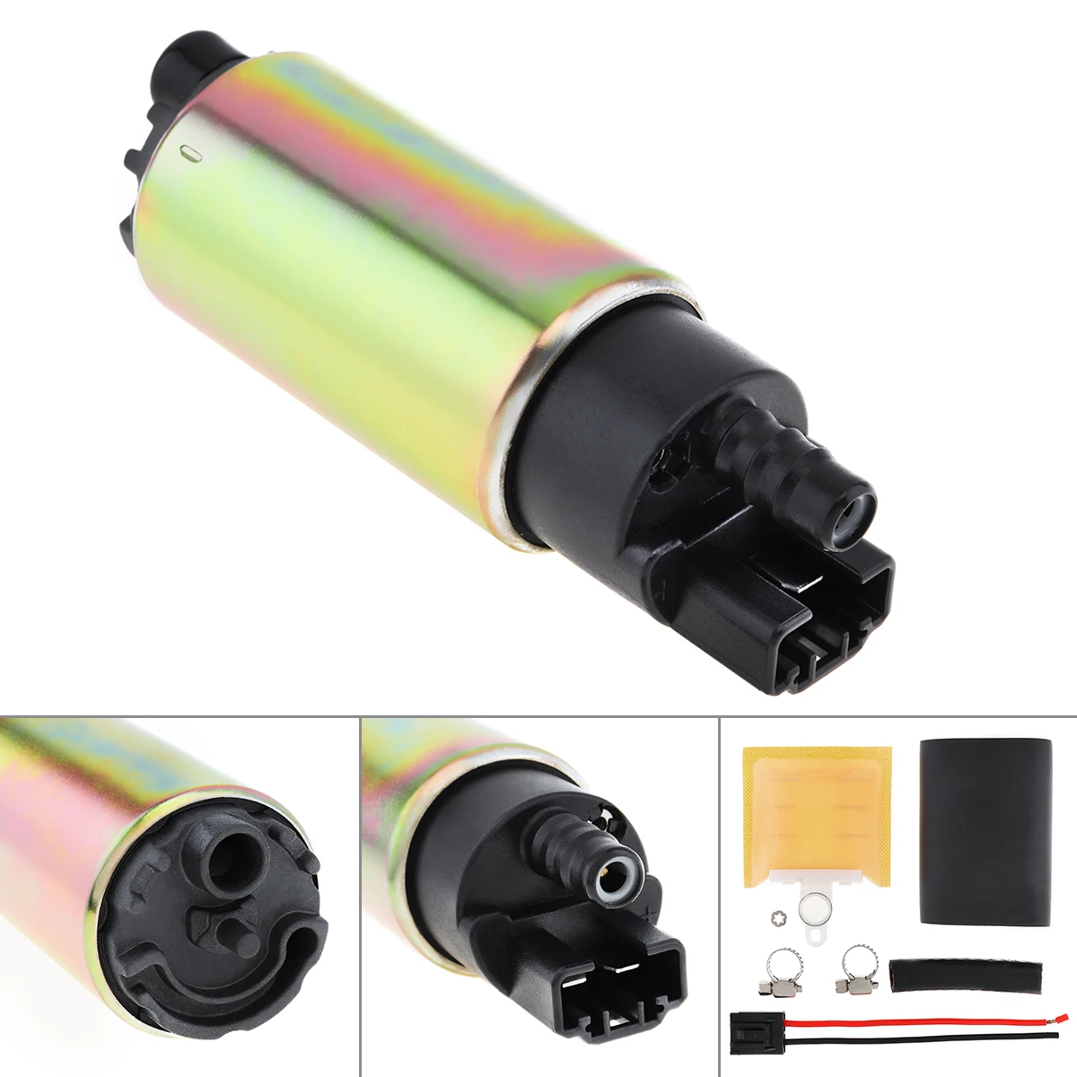

Universal 12V 255LPH Auto High Flow Electric Fuel Pump Filter Install Tool for Mitsubishi Toyota Suzuki Honda Jeep KIA Hyundai