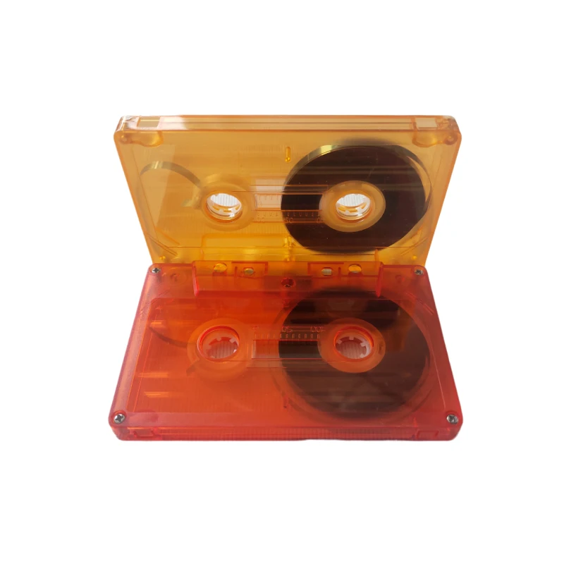 Audio Cassette Tape Shell 1PC Standard Cassette Tape Player With Magnetic Audio Tape For Speech Music Recording
