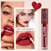 Fit Colors Matte Non-stick Cup Lip Gloss Boho Style Lip Glaze Waterproof long-lasting smooth and silky Velvet texture lipstick 2