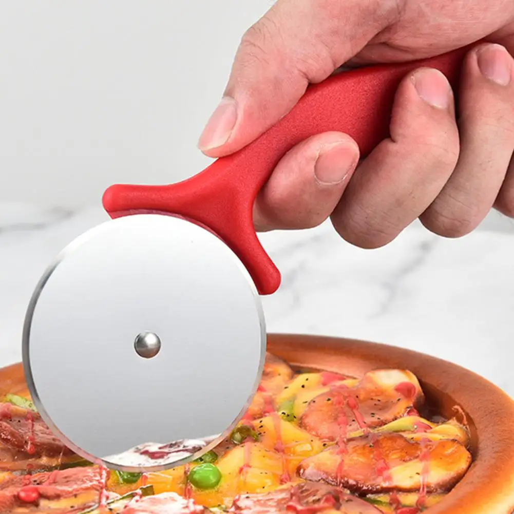 Stainless Steel Pizza Cutters Pastry Roller Cutter Pizza Knife Cookie Cake Roller Wheel Scissor Bakeware Kitchen Accessories