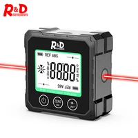 R&D PT181 Laser Digital Level Angle Box 360° Mini Measuring Inclinometer With Magnetic Base Electronic 3 in 1 Bevel Protractor 1