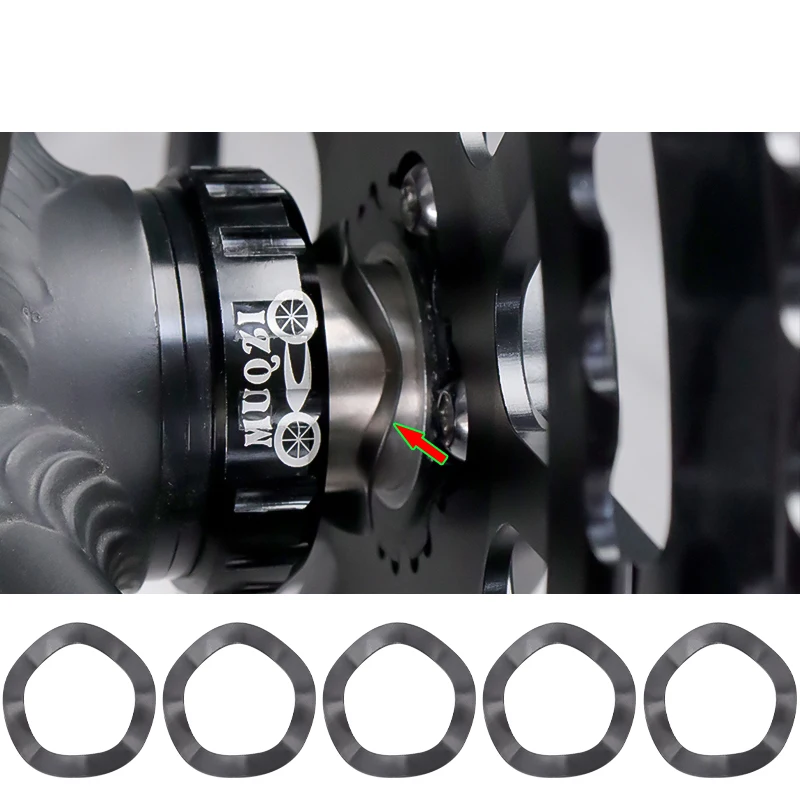 Mtb Parts 24mm 30mm Wave Washer Mountain Bike Crank Wave Washer Mountain Bike Bb30 Pf30 Bb386