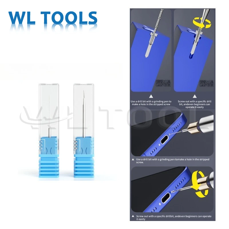 Lanrui U8 Stripped Screw Extractor Set for Phone Repair Easy
