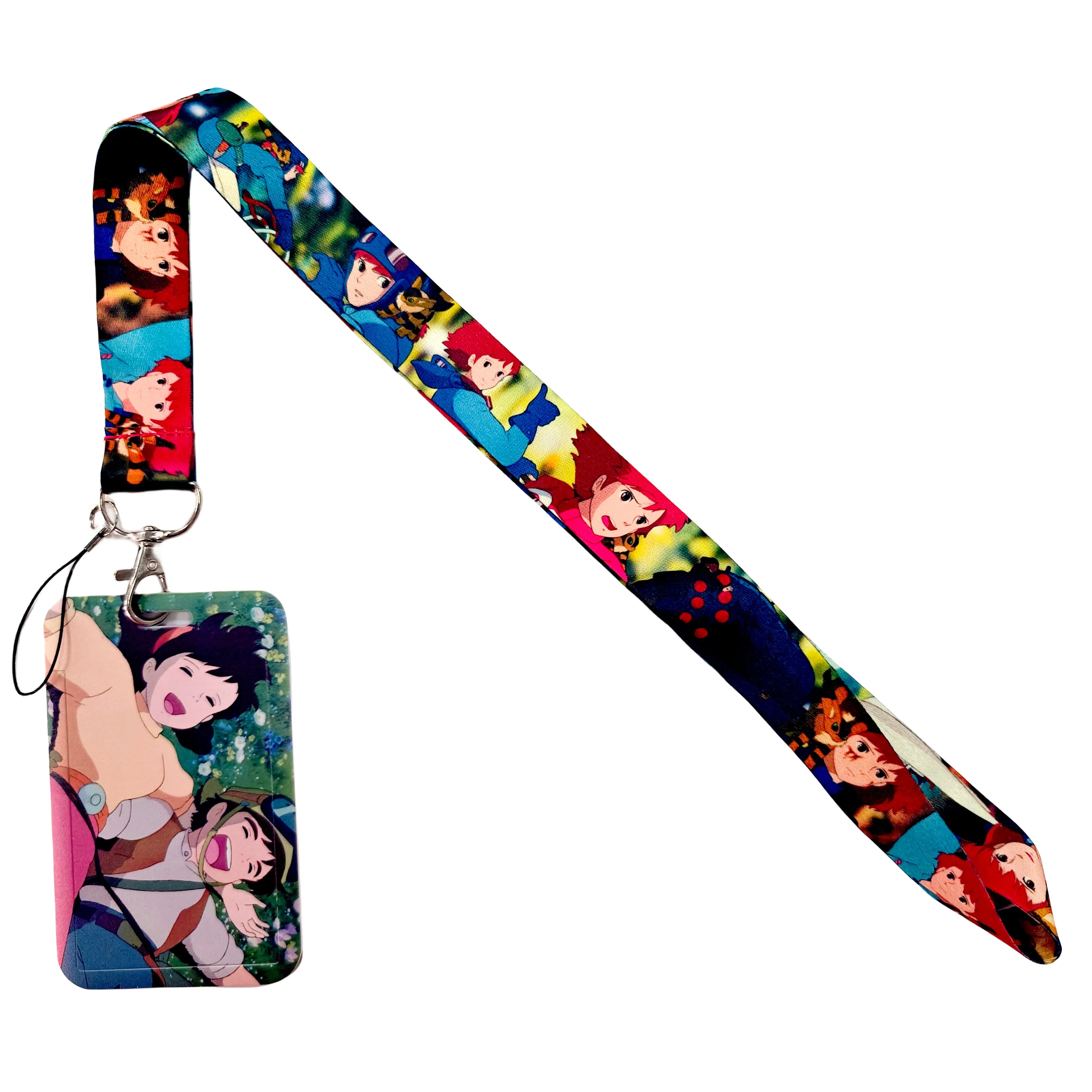 Anime-Inspired Lanyard Neck Strap for ID Cards, Badges, and Key Accessories