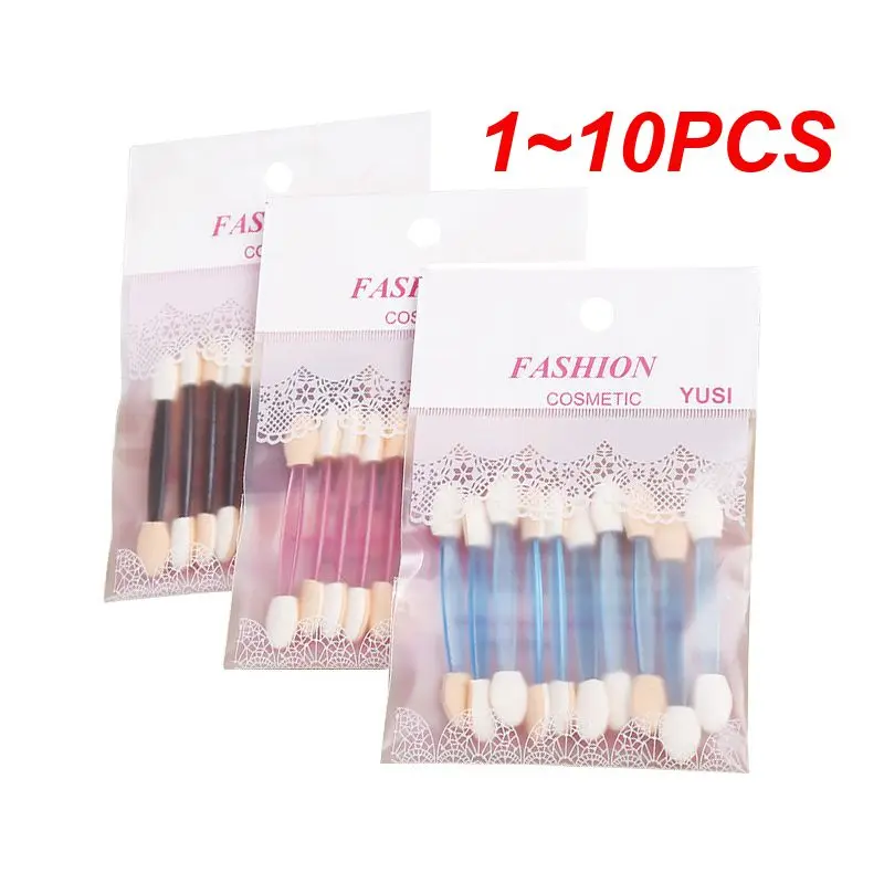 

1~10PCS Disposable Eyeliner Eye Shadow Sponge Brushes Lip Brush Sponge Applicator Tool For Women Lady Beauty Makeup Tool