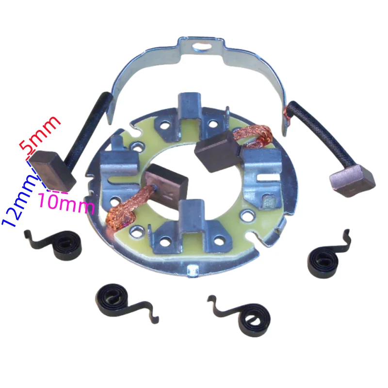 Motorcycle Carbon Brush Three Wheeled Motorcycle Scooter ATV CG125 150 200 LONCIN250 300 Starter Motor Carbon Brush Holder For Honda 125cc Motor Parts
