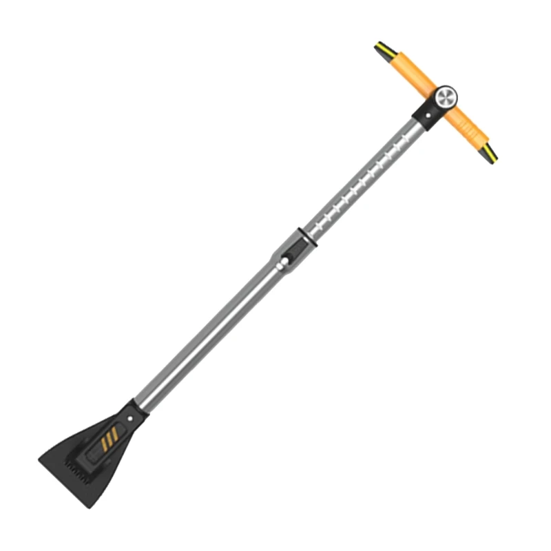 F1CF Ice Scraper Grip EVA Snow Shovel Multifunctional Deicing Tool for Car RV