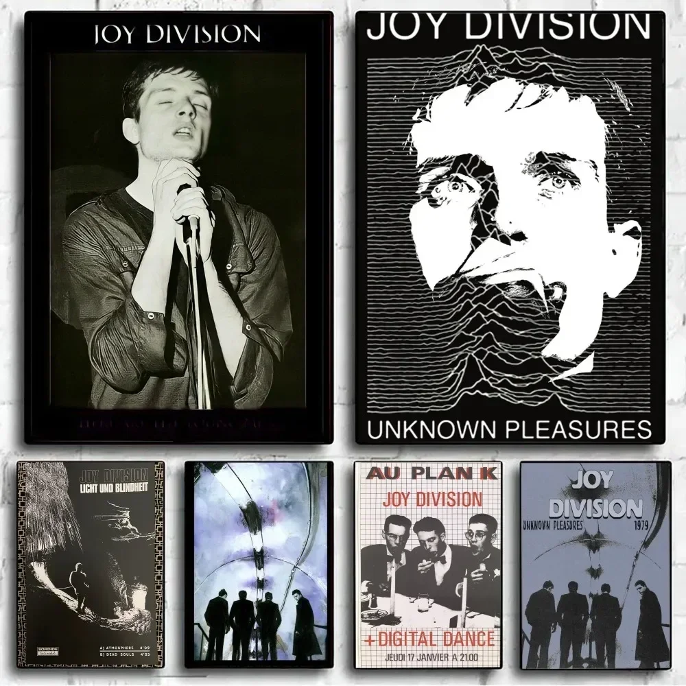 Band Joy Division Poster No Framed Poster Kraft Club Bar Paper Vintage Wall Art Painting Bedroom Study Stickers