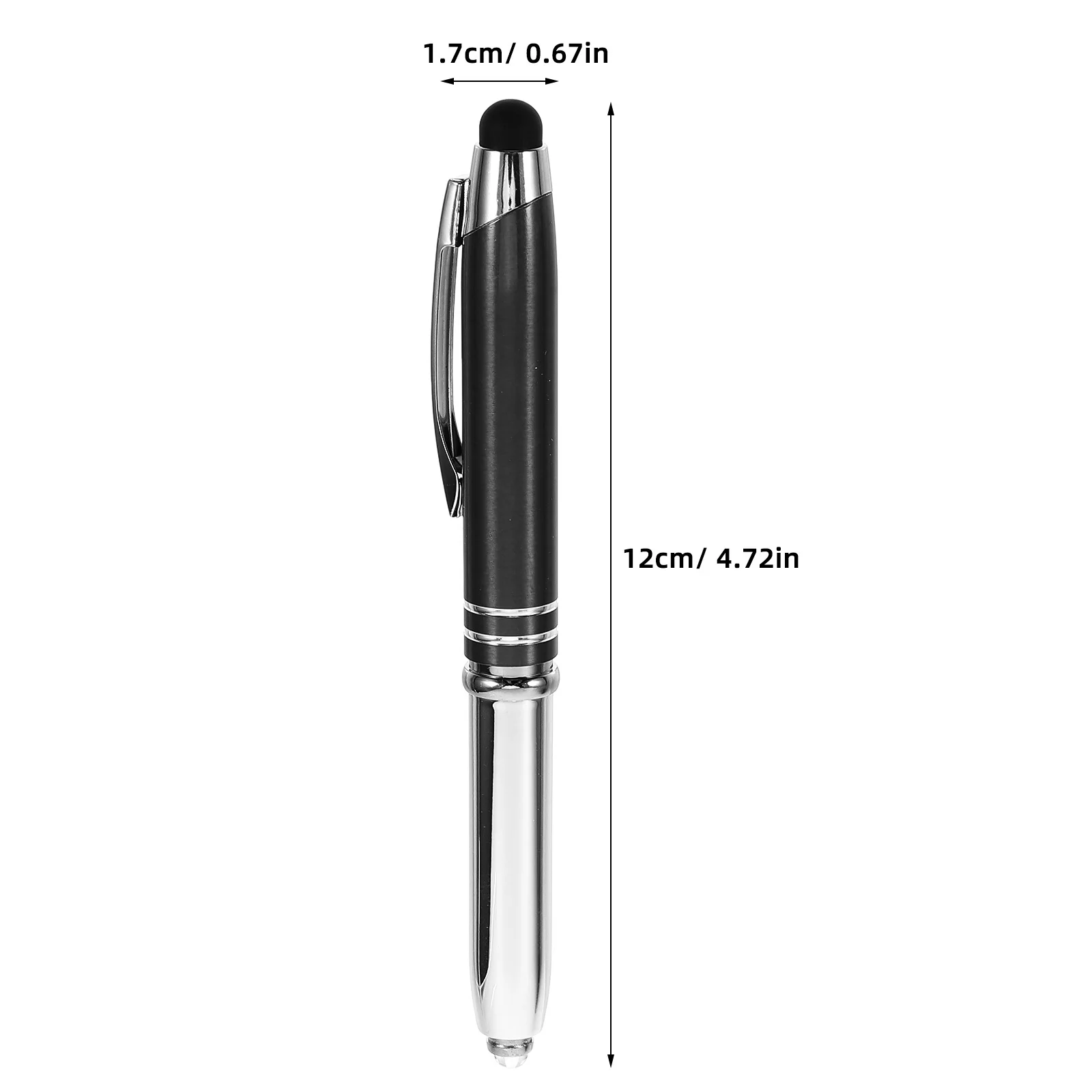 Multi Function Led Light Ballpoint Pen Stylus Pen High Brightness Touch Screen Capacitive Stylus Smooth Writing Pen