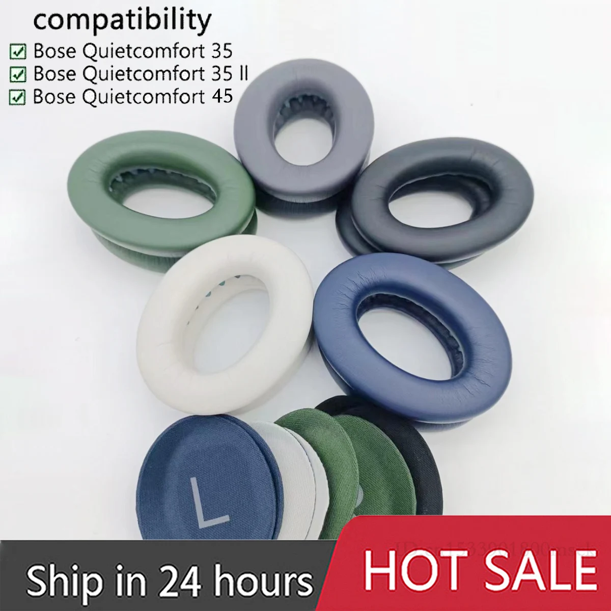 Sostituzione Cuffie Memory Foam Fodera Per Cuscino Auricolare Cuscinetti Auricolari Per Bose Quietcomfort 45 Qc45 Qc45 Qc 45 Cuffie