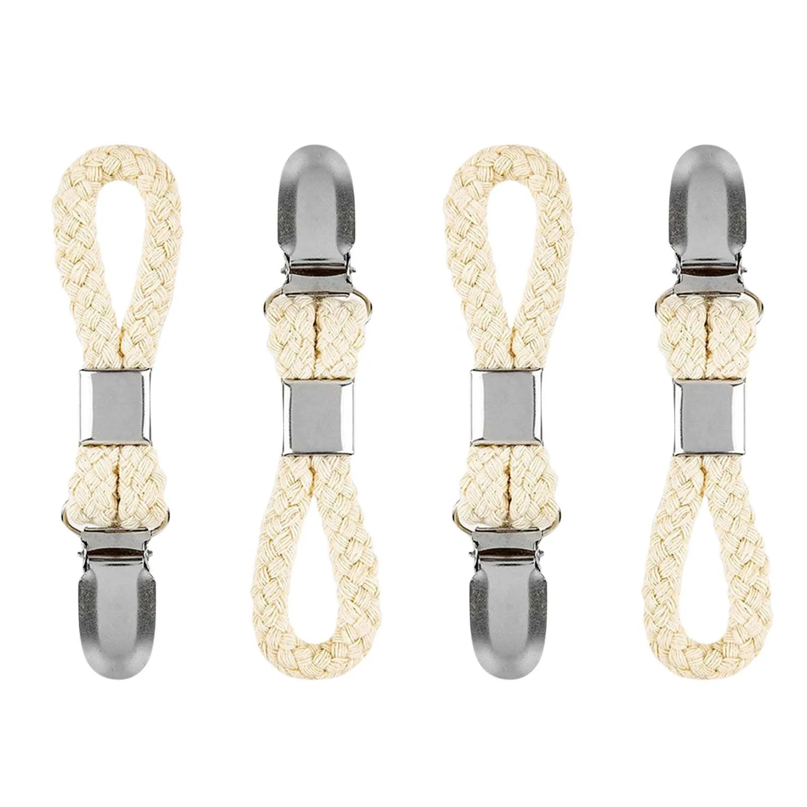 Woven Cotton Rope Loop Towel Clip Pendant Hanger For Towels Bathroom Towel Clip Hangers Home Decorative Bathroom Accessories towel rack