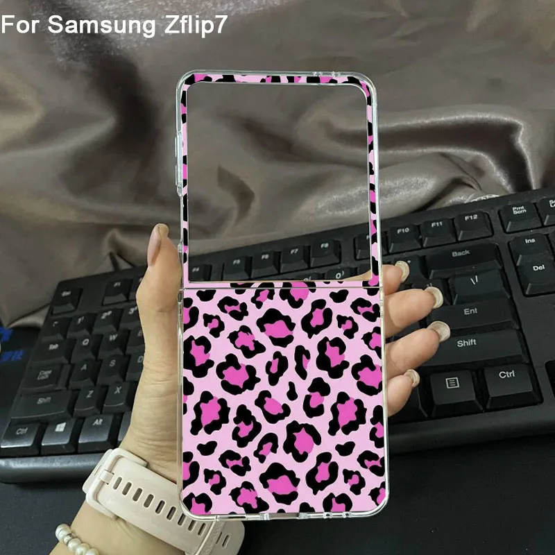 Luxury Leopard Print Ultra Thin Slim Clear Hard Phone Case