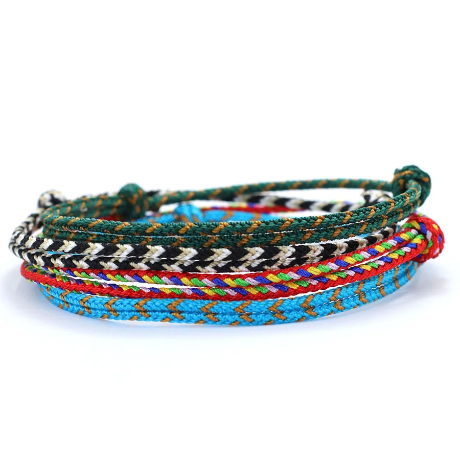 Adjustable Lucky Rope Bracelet for Men