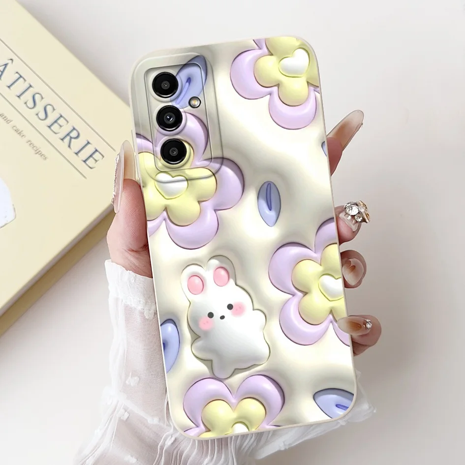 Lovely Panda Rabbit Soft Silicone Back Cover - Enhanced Protection and Style