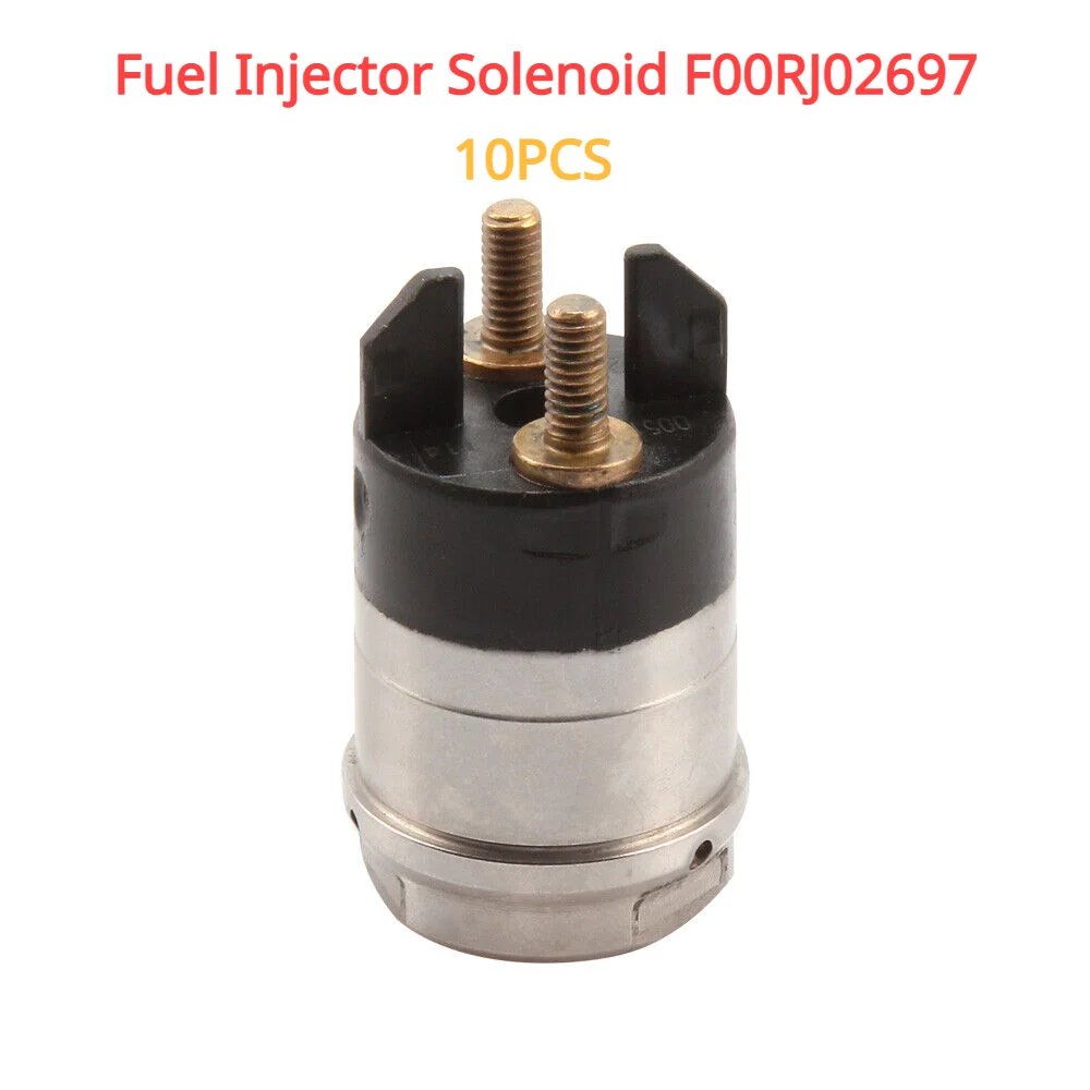 10PCSFuelInjectorSolenoidF00RJ02697ForBosch0445120Series