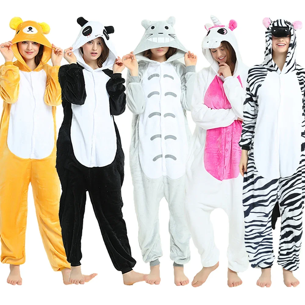 Kigurumi Totoro Onesies pour enfants pyjamas animaux combinaisons femmes