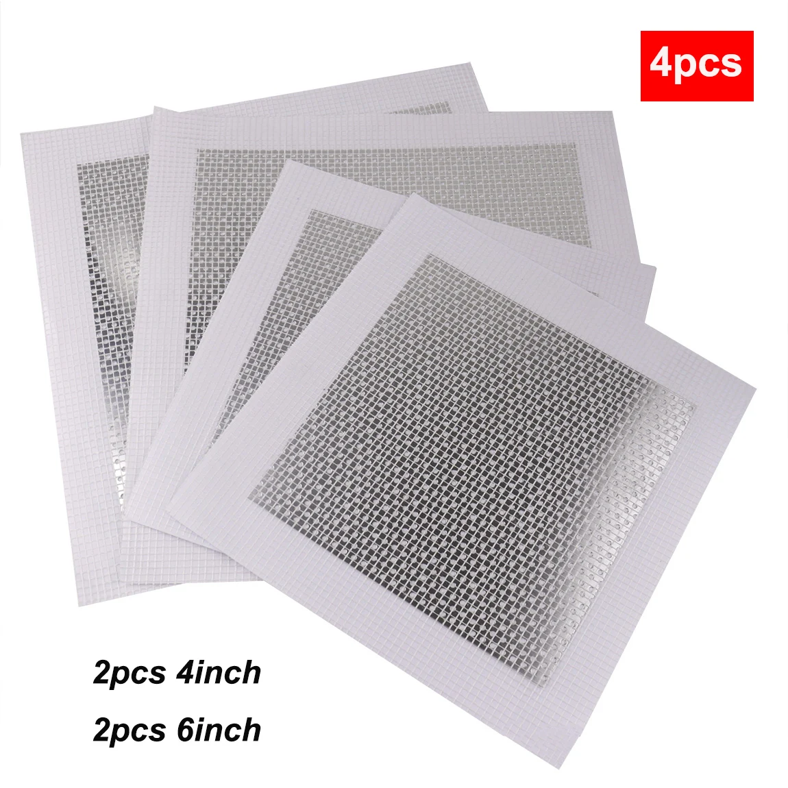Drywall Repair Patch Kit Fita de Reparação Parede Remendar Agente Pcs