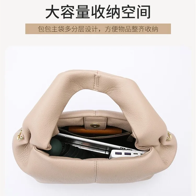 Borse a tracolla da donna con design grande in pelle PU Hobo sotto le ascelle Borsa a tracolla da donna 2025 Borse e portamonete Y2K di nuova tendenza - immagine 4