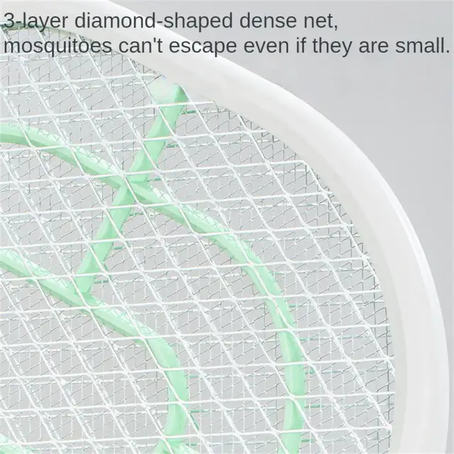 Xiaomi 2 Az 1 -Ben Szúnyog Ütő Usb Újratölthető Légy Zapper Swatter Lámpa Csábító Csapda Nyári Éjszakai Baba Alvás Védőeszközök - Image 4