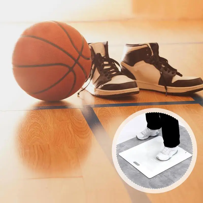 Basketball Sticky Mat 15x18in Adhesive Basketball Traction Mat Replaceable Sheets Shoe Grip Enhancer Court Supplies For