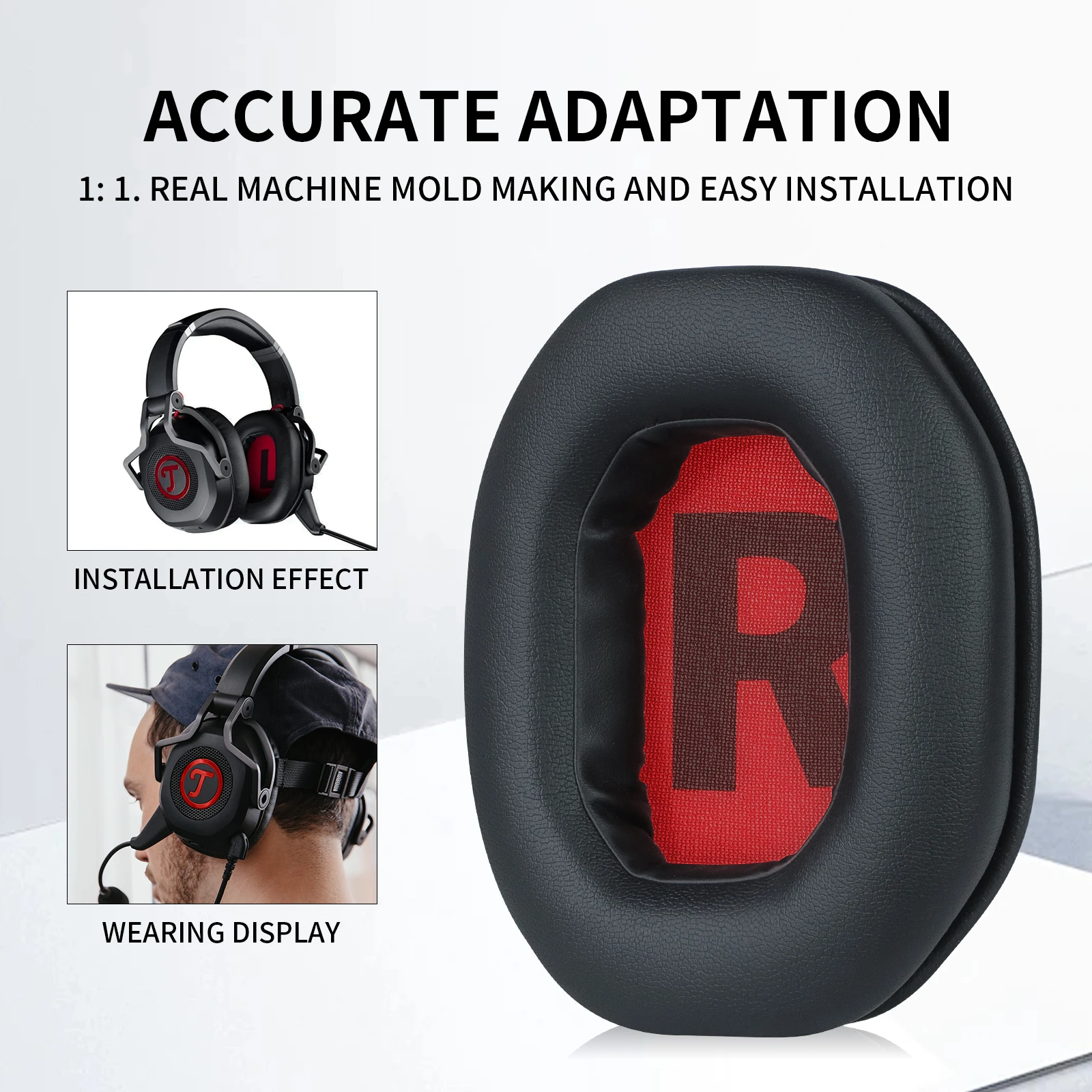 Replacement Headphone Earpads Cushions Cover Ear Pads for Teufel Massive Teufel Cage Headphones