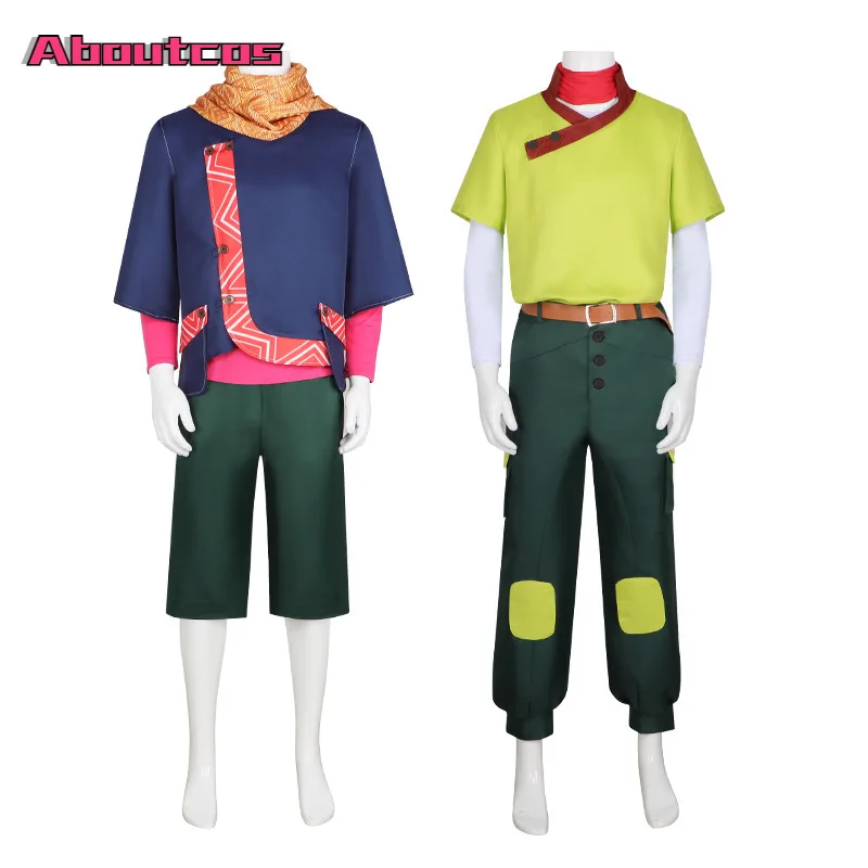 

Anime Strange Clade Ethan World Men Aboutcos Cosplay Costume Halloween Outfit Carniva Suits Accessories