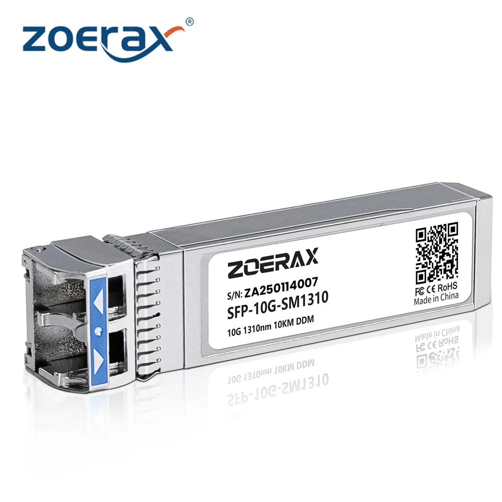 10G SFP+ Single-Mode LC Duplex Transceiver Module 1310nm 10km DDM Fiber Optic Module Cisco TP-Link Ubiquit and Othe