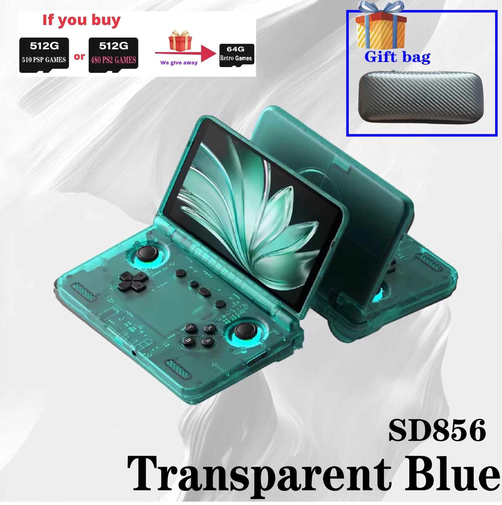 Retroid Pocket Flip 2 Handheld Console SD865 5.5”1080p Oled