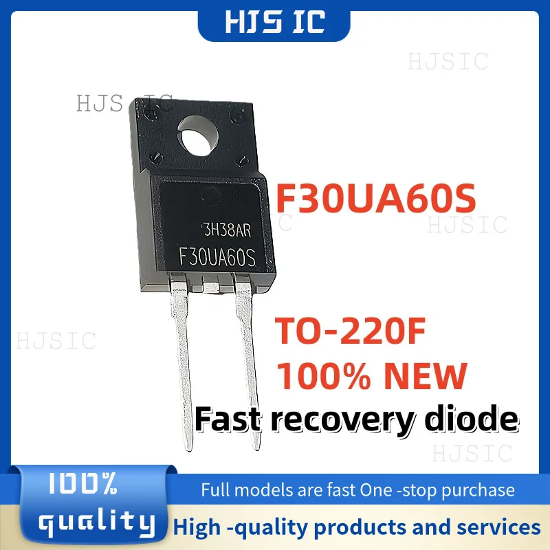 10PCS High-Performance Rectifier Diodes in TO-220F Package