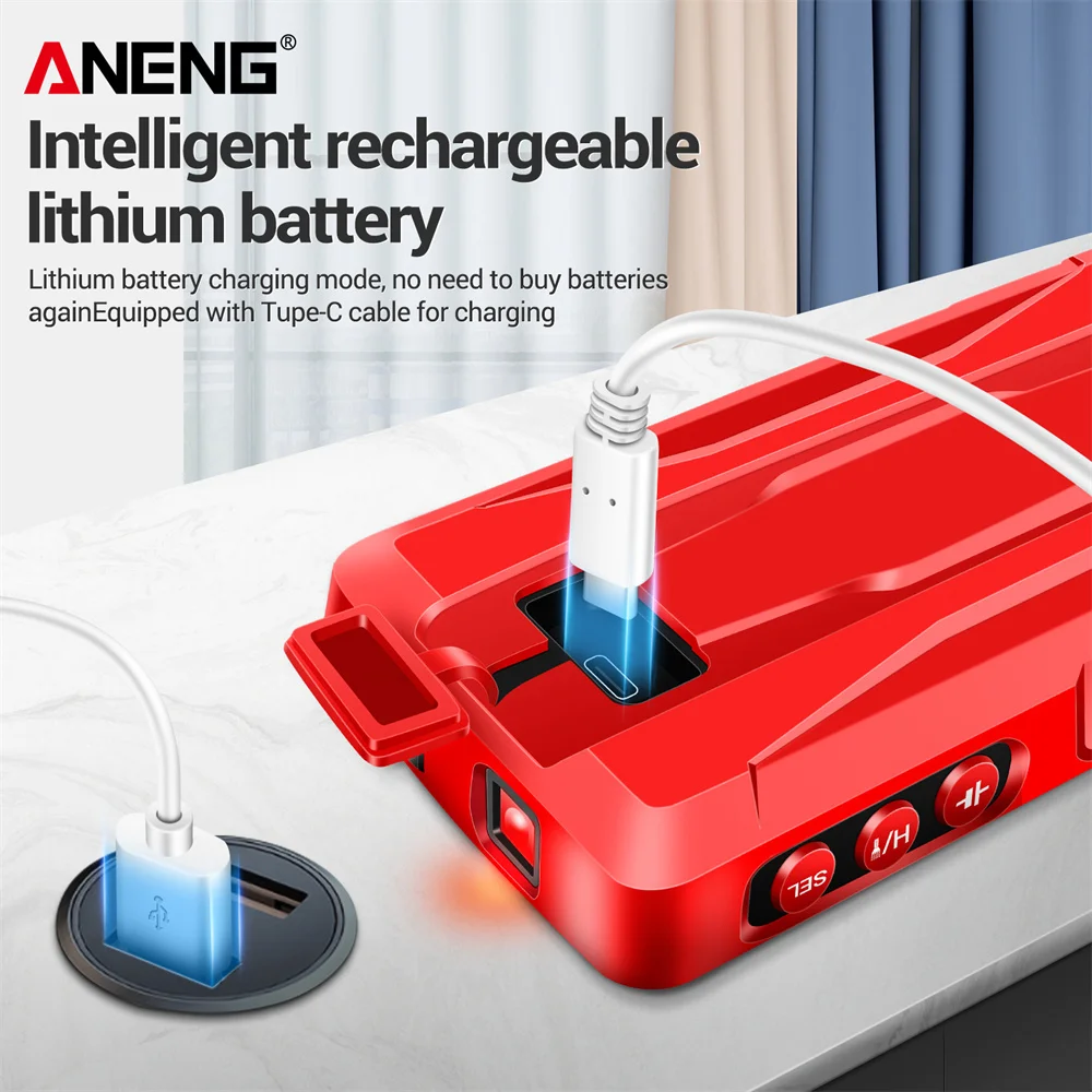 ANENG-681 Ʈ Ƽ   Ƽ ,  RMS Ƽ  ׽, Hz  ̿ , LCD ũ  