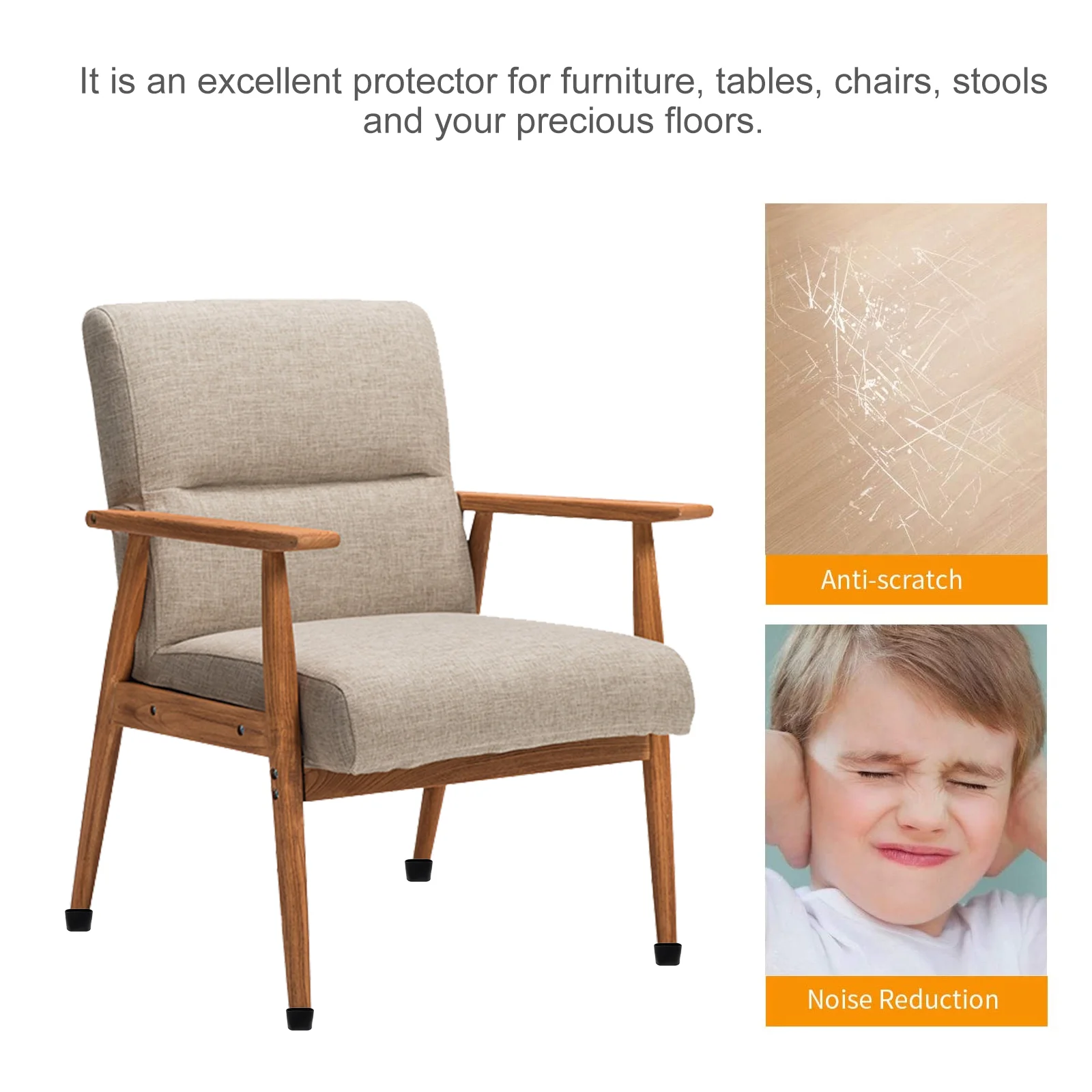 Рисунок 2 - Защитная подставка для стола и стула