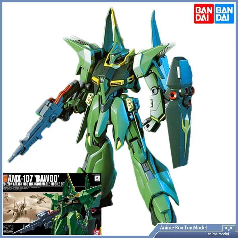 

[In Stock] Bandai HGUC 031 1/144 AMX 107 Bawoo GUNDAM Action Assembly Model