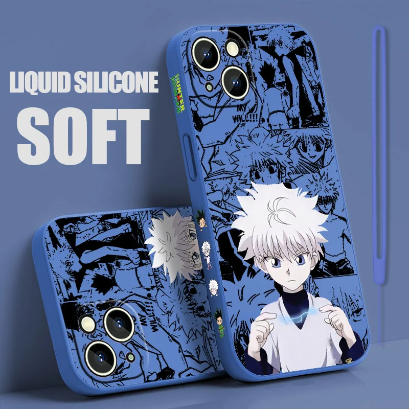 HUNTER×HUNTER Anime Phone Case For iPhone 15 14 13 12 11 Pro Max