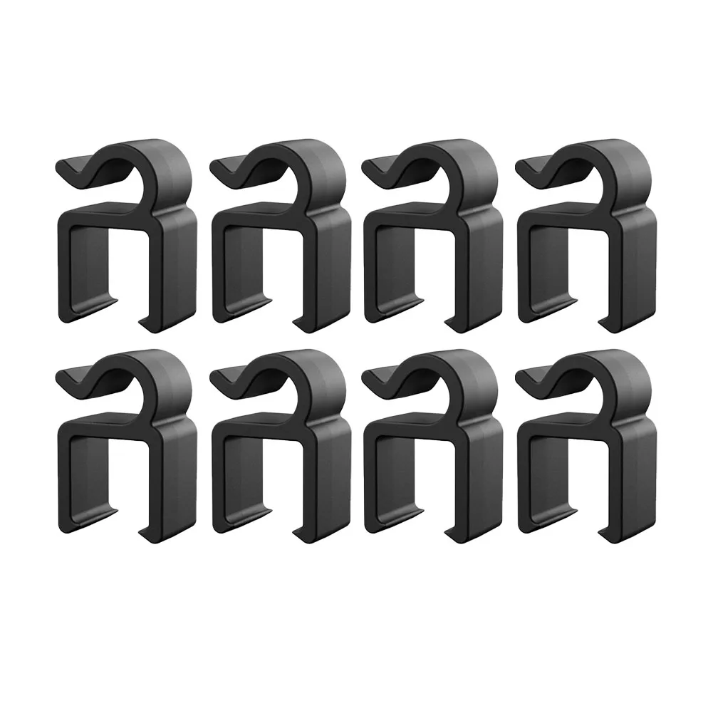 

8 шт., пластиковые зажимы для кабелей 2x1,5 см