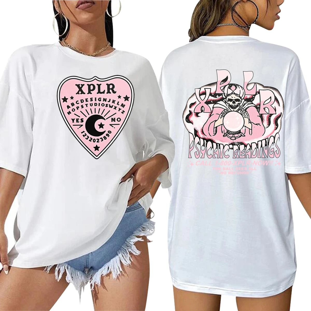 XPLR Ouija Tee Sam and Colby Merch Top Unisex T-Shirt Summer For Women Harajuku Streetwear Short Sleeve Shirt 2