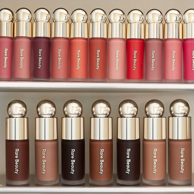 Rare Beauty Soft Pinch Liquid Blush, blush liquide doux et soyeux, se glisse facilement sur la peau, longue tenue, maquillage volumateur, espoir, amour, vertu, bonheur, merveille, valeur 1