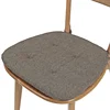 Dining Chair Cushions Sitting Cushion Thickened Cotton and Linen Four Seasons Universal Breathable Home Student Horseshoe Shaped 5