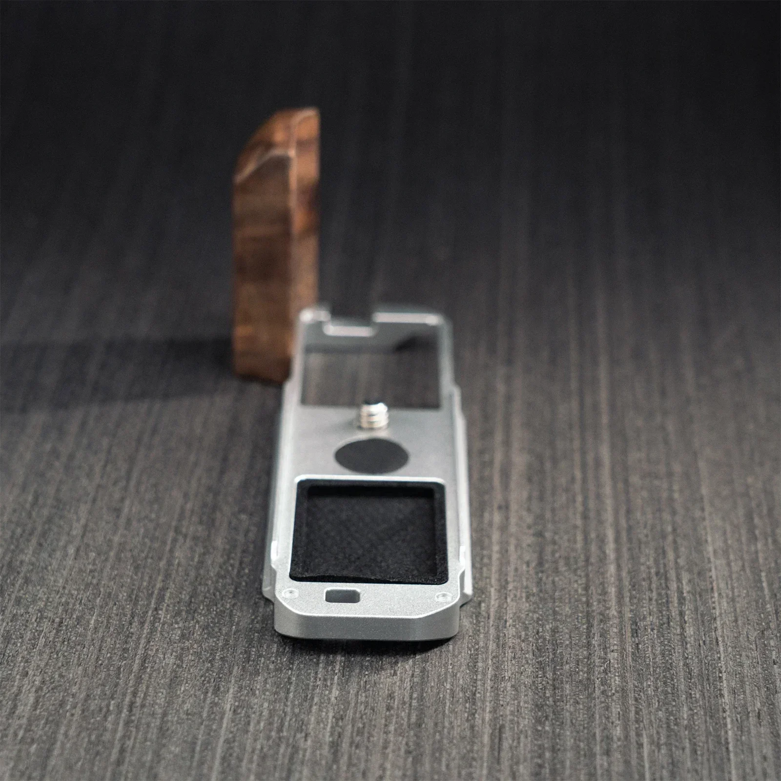 Camera Wood Hand Grip Handle Aluminum Alloy Base For Fuji Fujifilm XE4 X-E4 camera accessories