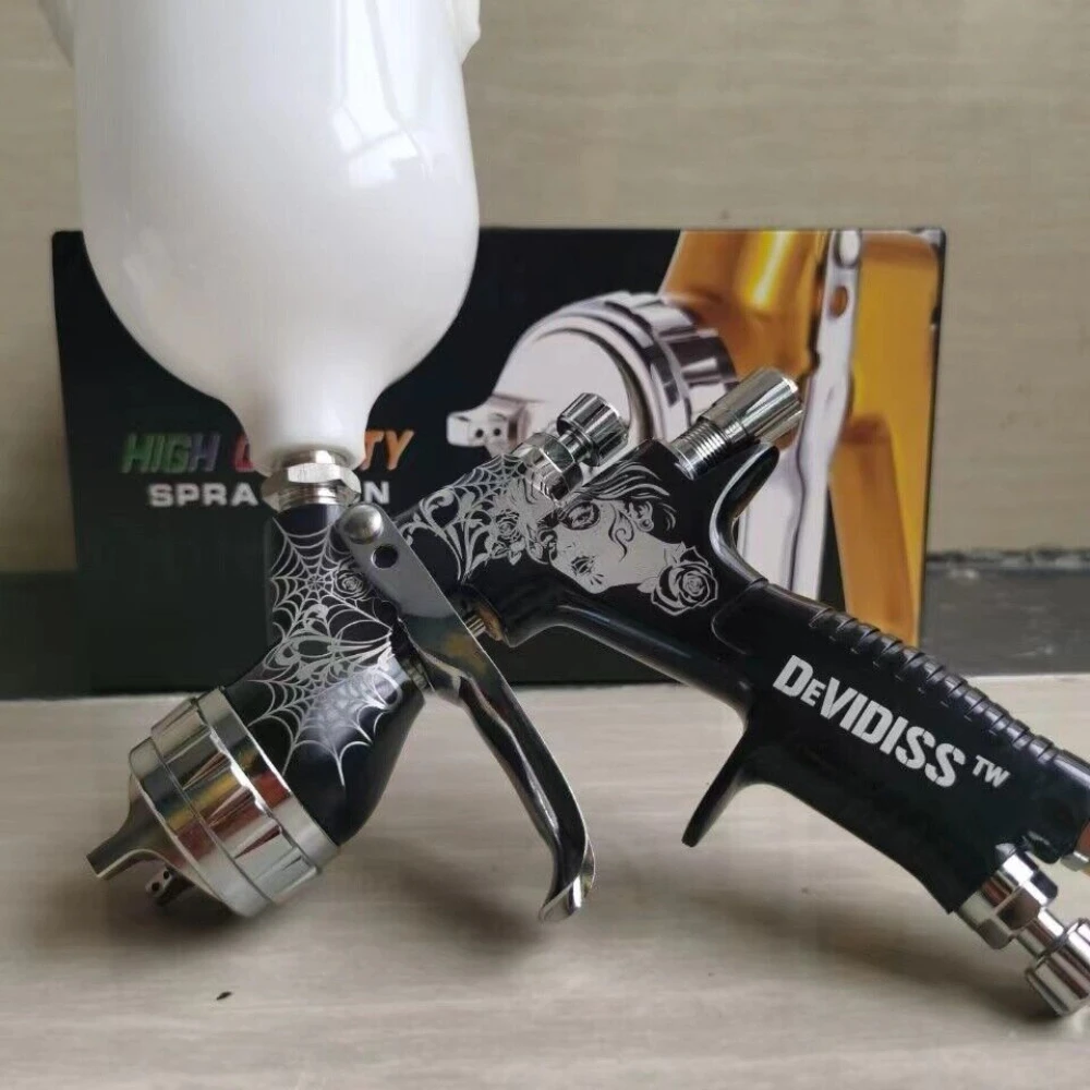 

NVE Spray Gun 1.3mm Stainless Steel Nozzle Air Spray Gun /Water-Based Paint /Varnish Paint Sprayer /Paint Spray Gun/Air Tools