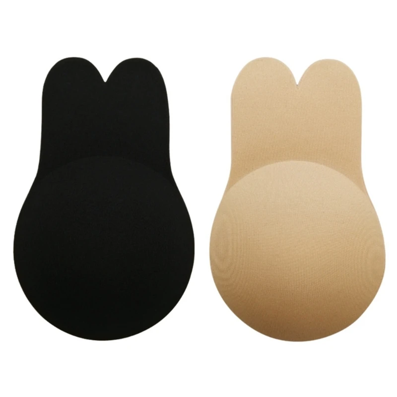 

Adhesive Bra,Breast Lift Tape Lift Up Invisible Bra Nippleless Covers Sticky Bras Reusable Breast Lift Pasties for Women
