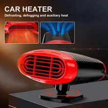 

Car Heater 12/ 24V Portable Electric Car Heater 2 Speed Heating Fan Windshield Defrosting Fan Demister Defroster for Car Truck