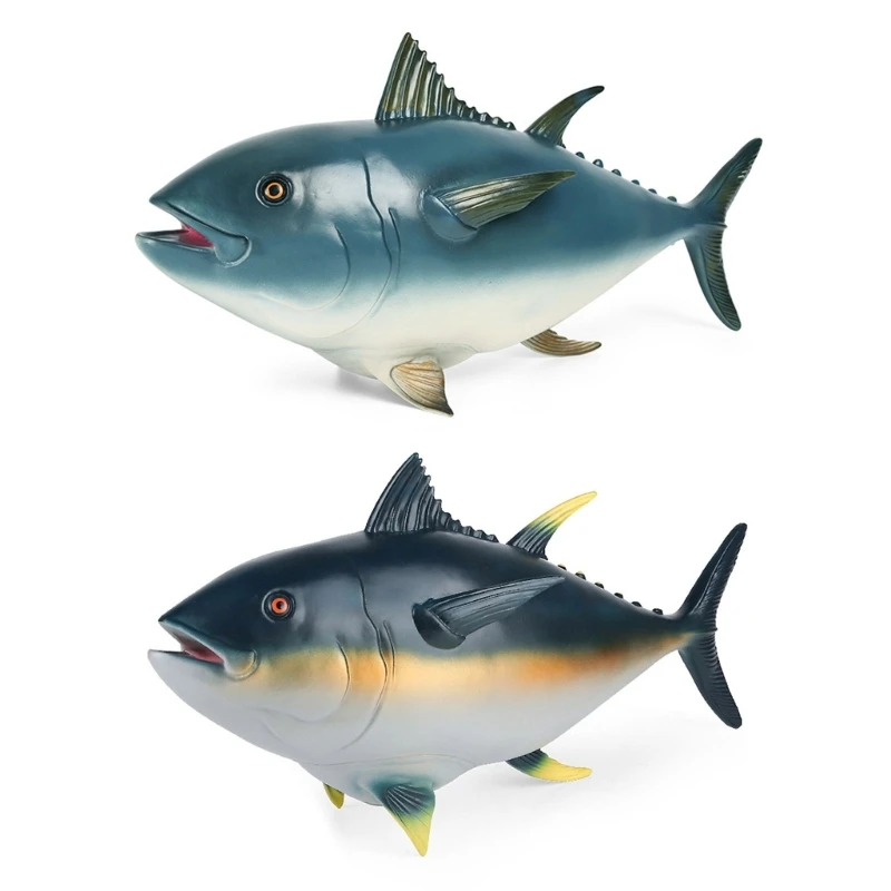 

Модель морского животного, игрушечное украшение, тунцы, домашний декор для офиса или жилого помещения, Прямая доставка