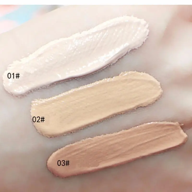 BB Cream 3colors Liquid Face Base Foundation Long Lasting Waterproof Cover Acne Spot Korean Makeup Concealer Cosmetic bb cream