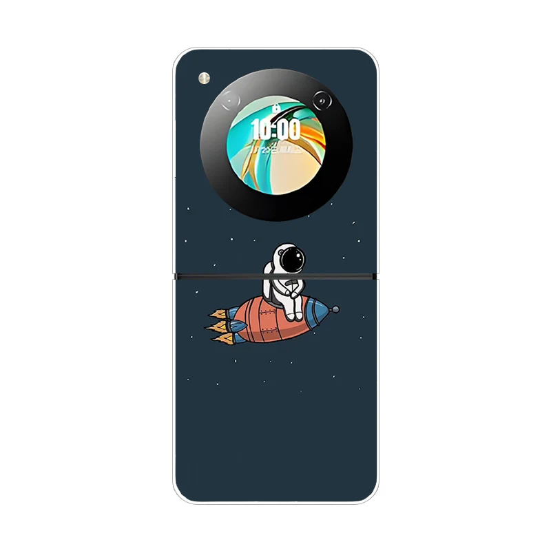 Stylish Animal Pattern Protective Transparent Phone Case - Hard Shell Cover